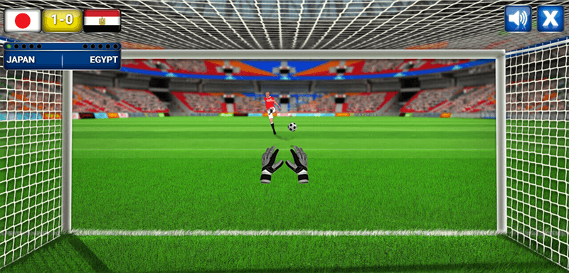 penalty kick online screenshot